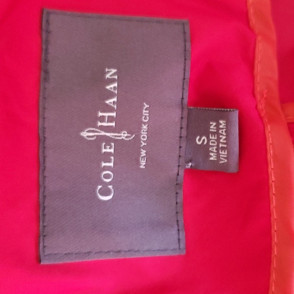 Cole Haan red rain jacket - Picture 8 of 15